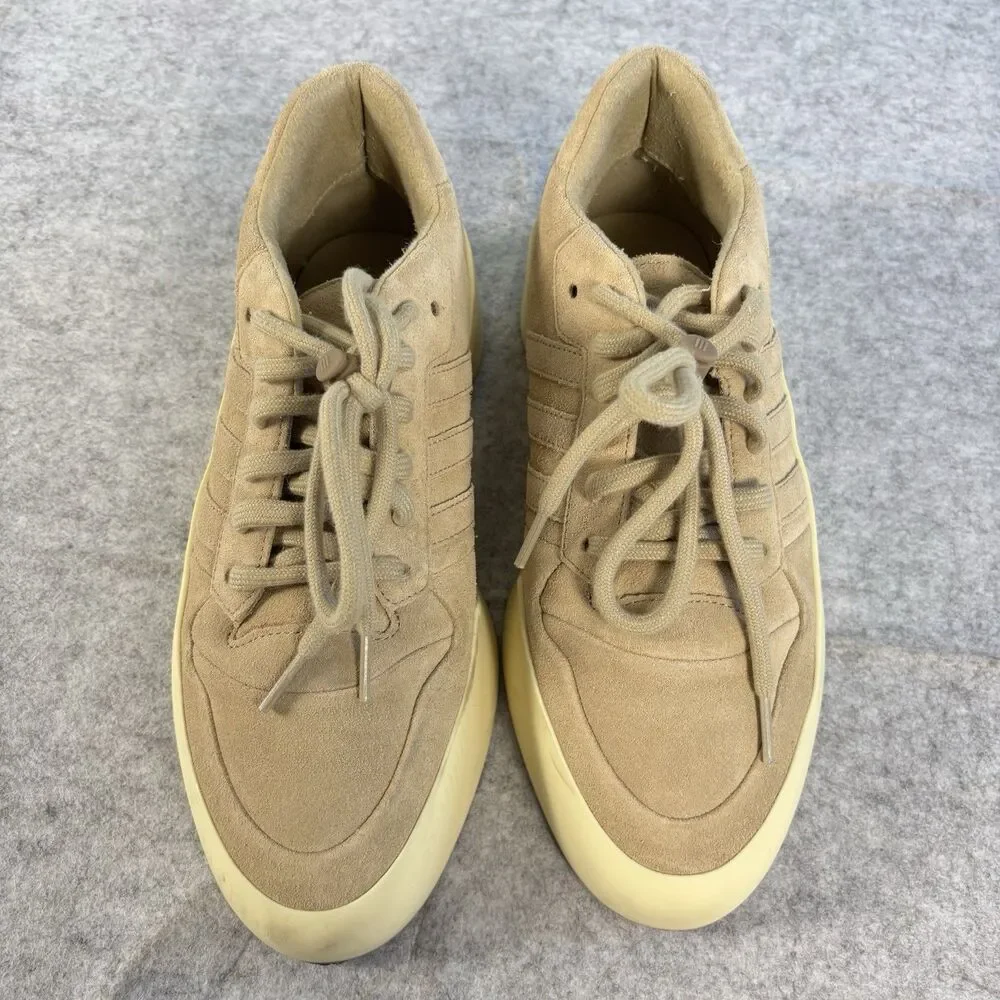 IE6213 - Mens 9.5 / Womens 10.5 - Adidas x Fear of God Athletics '86 Lo Clay EUC